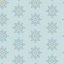 Blue Escape A-356-LT Blizzard Crystal by Edyta Sitar for Andover Fabrics