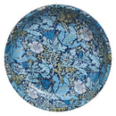 Decorative Blue Floral Magnetic Pin Dish on a white background