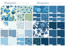 Blueprint Fat Eighth Bundle 55330F8 by Camille Roskelley for Moda
