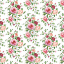Blush SP25618-10 Floral Bouquet White Multi by Michel Design Works for Northcott