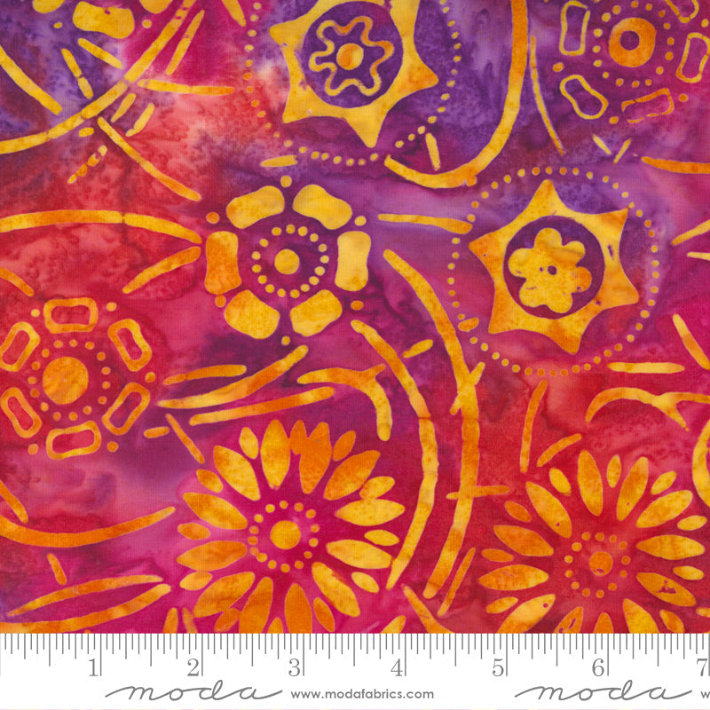 Bossa Nova Batiks 4361-18 Flamingo by Moda