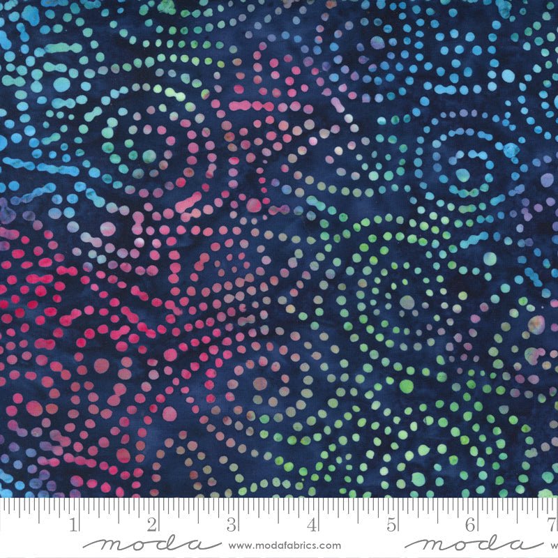 Bossa Nova Batiks 4361-36 Space Blue by Moda