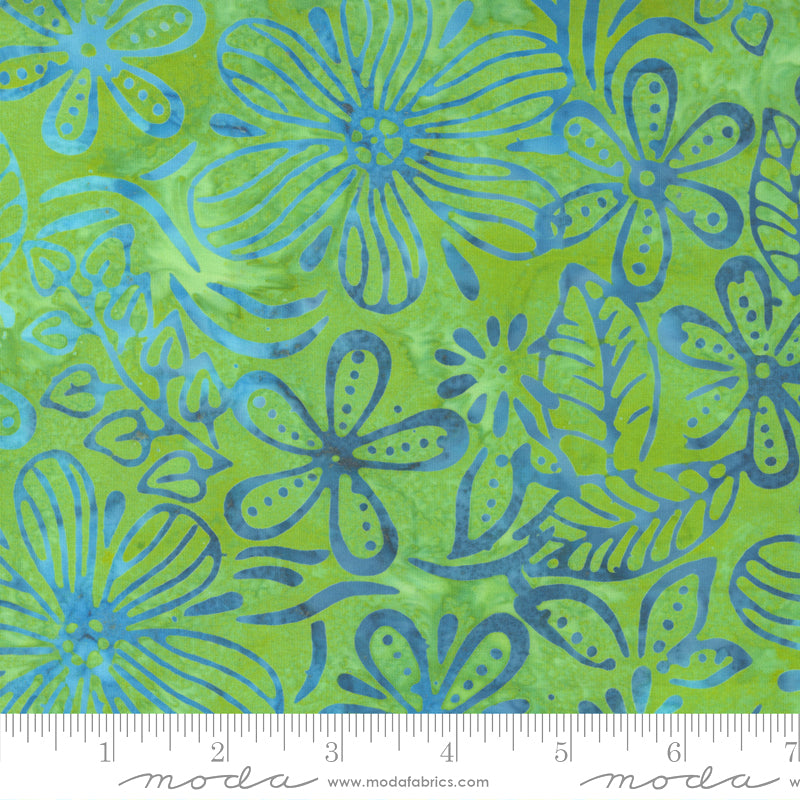 Bossa Nova Batiks 4361-44 Lime by Moda