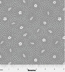 Botanica 13686-08 Floret Grey by Amanda Murphy for Benartex/Contempo