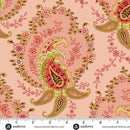 Botanical Beauties 108" AW-1185-LE Pink Paisley by Edyta Sitar for Andover Fabrics