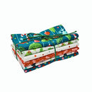 Bright Christmas and Friends Fat Quarter Bundle curated by Along Came Quilting