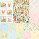 Bunnies & Blooms Fat Quarter Bundle BUNNFQ by Leslie Trimbach for P&B Textiles