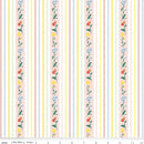 Bunnies & Cream C6023-PINK Stripe by Lauren Nash for Penny Rose Fabrics for Riley Blake Designs