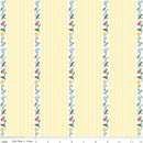 Bunnies & Cream C6023-YELLOW Stripe by Lauren Nash for Penny Rose Fabrics for Riley Blake Designs