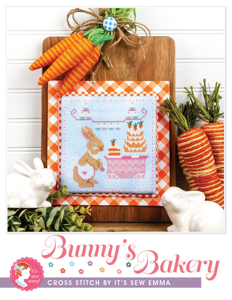 Bunny’s Bakery Cross Stitch Pattern It's Sew Emma ISE-4019