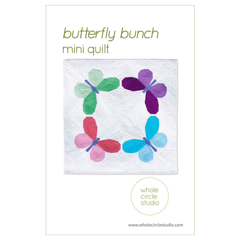 Butterfly Bunch Mini Quilt by Sheri Cifaldi-Morrill for Whole Circle Studio