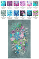 Calixta Fat Quarter Bundle - Jewel Colorstory FQ-2184-12 by Christiane Marques for Robert Kaufman Fabrics