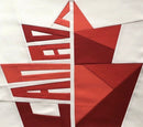 Canada Proud quilt block vertical.