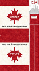 Canadian Classics 3 Canvas Bag Panel C28775-11 by Deborah Edwards Northcott Studio for Northcott