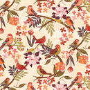Canyon Birds 6771-33 Cream Bird Allover by Jennifer Brinley for Studio e Fabrics