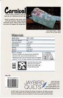 Carnival Picture of the Back of Pattern Jaybird Quilts JBQ108