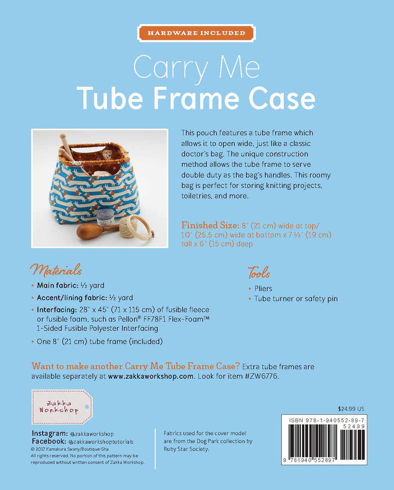 Carry Me Tube Frame Case Kit Back Cover ZW2897