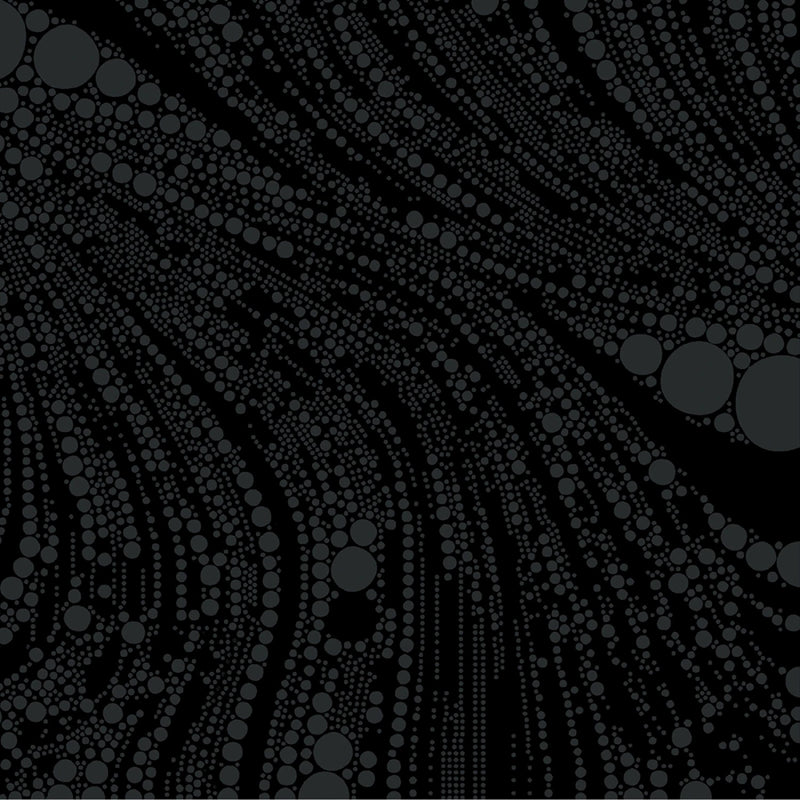 Cat Artistry 16737-90 Circled Swirl Black by Peggy Collins for Benartex