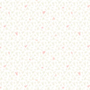 Cat Rescue 663-02 White Hearts Allover by Grace Violet Design for Henry Glass