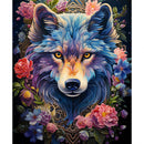 Celeste Panel 14240102P-01 Multi Wolf Panel by Camelot Design Studio for Camelot Fabrics