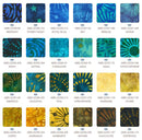 Celestial Batik Charm Squares CHS-1156-42 by Lunn Studios for Robert Kaufman