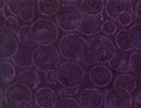Celestial Dance Batik 22229-663 Sunflower Seeds Purple by Wilmington Prints.