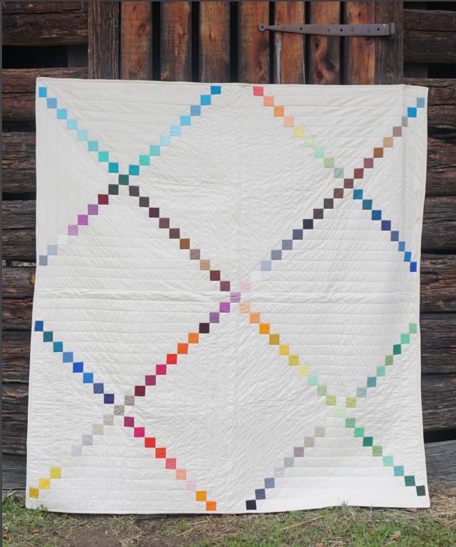 pattern picture of chain charm - a free quilt pattern