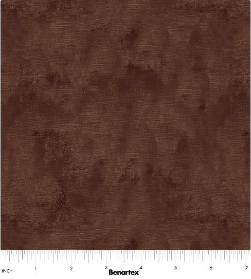 Chalk Texture 9488-77 Chocolate by Cherry Guidry for Benartex