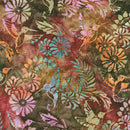 Charming Hummingbird Batik SRK-23199-268 Nature by Studio RK for Robert Kaufman Fabrics.
