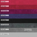 Cherrywood Hand Dyed Fabric 8-Step Fat Quarter Bundle Black Tie