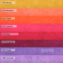 Cherrywood Hand Dyed Fabric 8-Step Fat Quarter Bundle Paradise