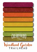 Cherrywood Hand Dyed Fabric 8-Step Fat Quarter Bundle Trailhead.
