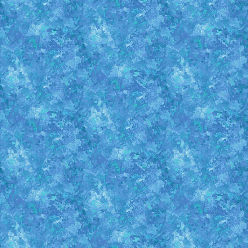 Chroma 9060-44 Bahama Blue by Deborah Edwards for Northcott