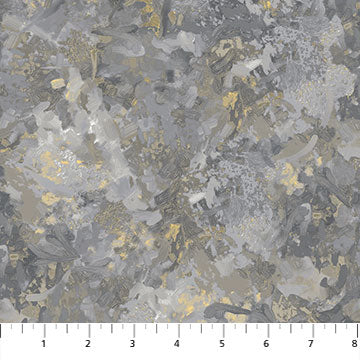 Chroma 9060-95 Flint by Deborah Edwards for Northcott.