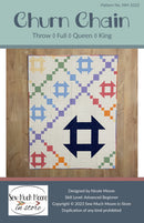 Churn Chain Quilt Pattern Nicole Moore Sew Much Moore in Store NM-1022
