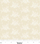 Classic Keepsakes 14651-07 Mini Floral Bouquet Ecru by Greta Lynn for Kanvas with Benartex