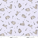 Classic Winnie Flannel 9632F-50 Lt Purple Donkeys by W.A. Dodge for Studio e Fabrics