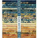 Coastal Current Batik Fat Quarter Bundle COASTALCURRENT-FQ by Jerry Khiev for Amanda Bauer of ALeeB Creative for Island Batik