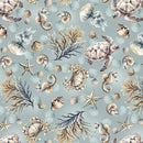 Coastal Escape 15021-80 Marine Life Ocean by Nicole DeCamp for Benartex/Kanvas