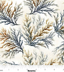 Coastal Escape 15025-70 Coastal Coral Neutral by Nicole DeCamp for Benartex/Kanvas