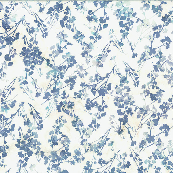 Coastal Mornings Batik U2469-586 January by Hoffman Fabrics