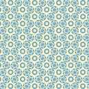 Cocoa Blue A-597-LB Sky Starfruit by Edyta Sitar for Andover