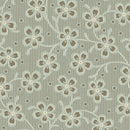 Cocoa Blue A-606-NB Sand Columbine by Edyta Sitar for Andover