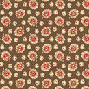 Cocoa Pink A-596-NE Moss Monstera by Edyta Sitar for Andover Fabrics