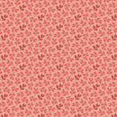 Cocoa Pink A-605-E Dahlia Greenery by Edyta Sitar for Andover Fabrics