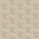Cocoa Pink A-609-N Umber Fiddleheads by Edyta Sitar for Andover Fabrics