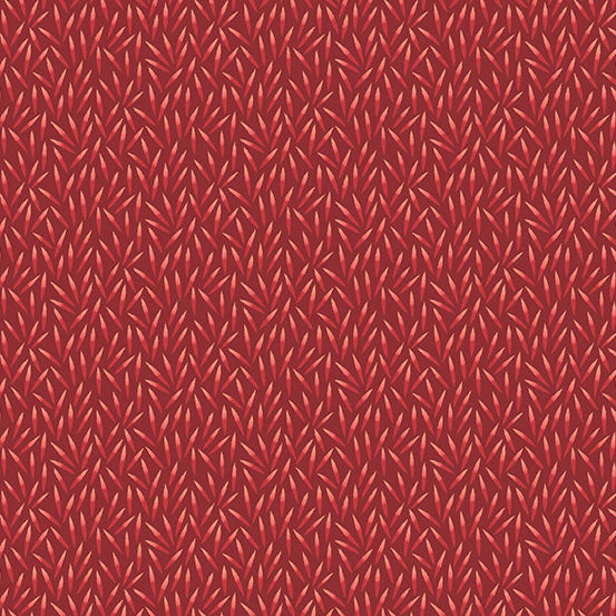Cocoa Pink A-613-R Crimson Bean by Edyta Sitar for Andover Fabrics