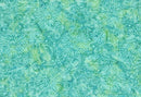 Color Splash Batik 1400 22188 477 Lt Blue/Green Flower Burst by Wilmington Prints