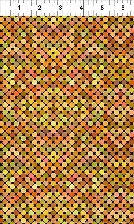 Colorful 6COL-3 Yellow by Jason Yenter for In The Beginning Fabrics