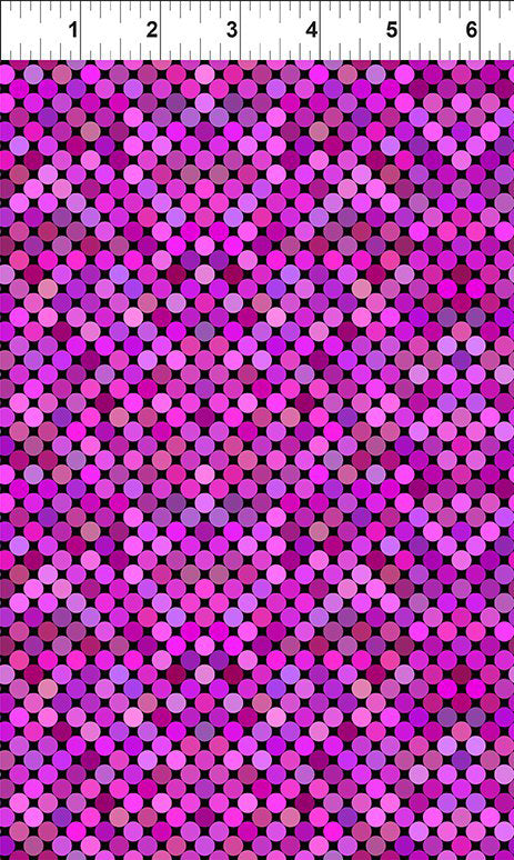 Colorful 6COL-9 Magenta by Jason Yenter for In The Beginning Fabrics